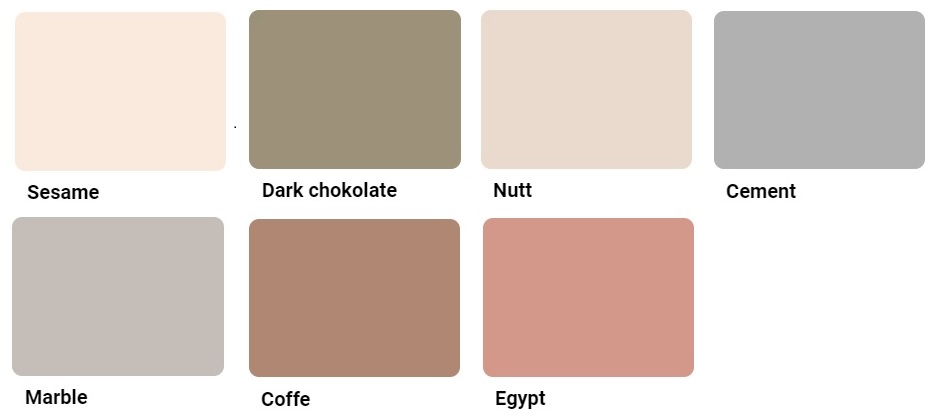 webercolor SIL odstíny v akci